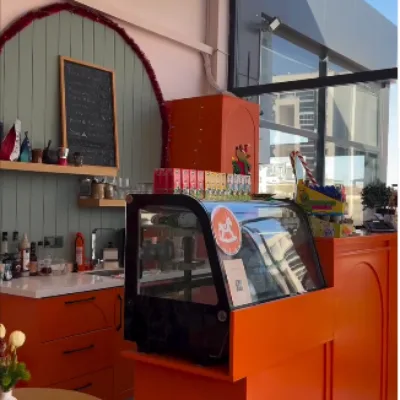 Çiko aile cafe oturma alanı